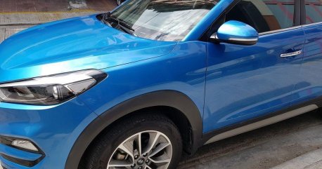 Blue Hyundai Tucson for sale in Manila