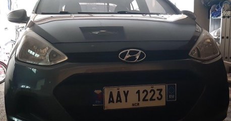 Selling Grey Hyundai Grand i10 in San Pedro