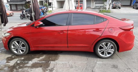 Red Hyundai Elantra 2016 for sale in Parañaque