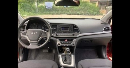 Red Hyundai Elantra 2019 Sedan Automatic for sale in Quezon