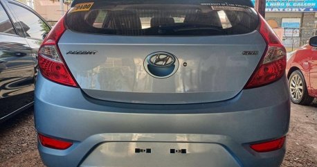 Silver Hyundai Accent 2014 for sale in Santiago