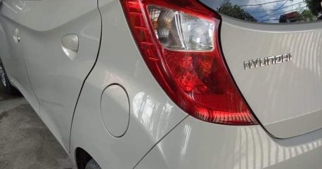 Silver Hyundai Eon 2014 for sale in Quezon City