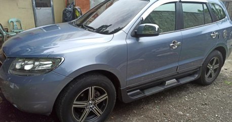 Blue Hyundai Santa Fe for sale in Manila