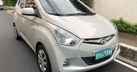 Silver Hyundai Eon 2014 for sale in Quezon City