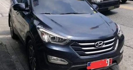 Sell Black 2015 Hyundai Santa Fe in Quezon City