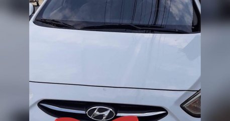 White Hyundai Accent 2017 for sale in Manila