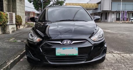 Black Hyundai Accent 2013 for sale in Manila