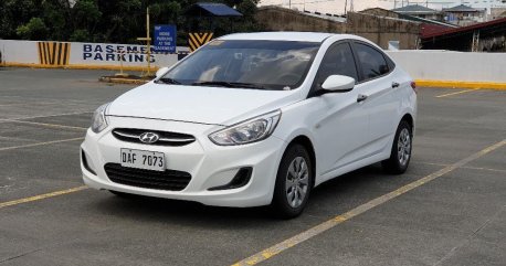 Pearl White Hyundai Accent 2018 for sale in Manila