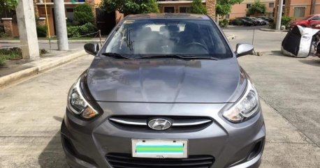 Silver Hyundai Accent 2015 for sale in Pasig