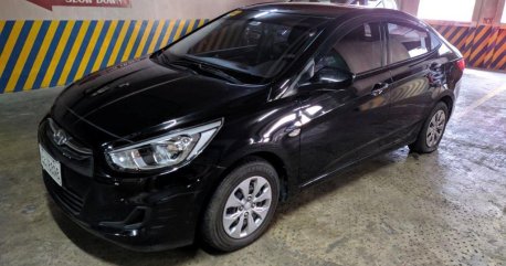 Selling Black Hyundai Accent 2015 in Pasig