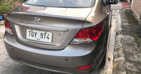 Brown Hyundai Accent 2015 for sale in Guiguinto