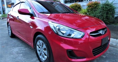 Red Hyundai Accent 2016 for sale in Pasig