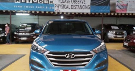 Blue Hyundai Tucson 2017 for sale in Manila
