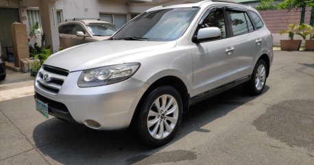 Pearl White Hyundai Santa Fe 2007 for sale in Marikina