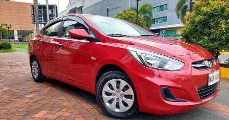 Red Hyundai Accent 2018 for sale in Marikina