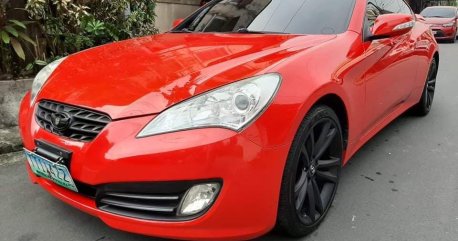 Sell Red 2011 Hyundai Genesis in Quezon City