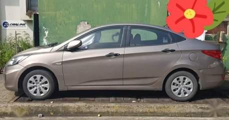 Grey Hyundai Accent 2013 for sale in Manual