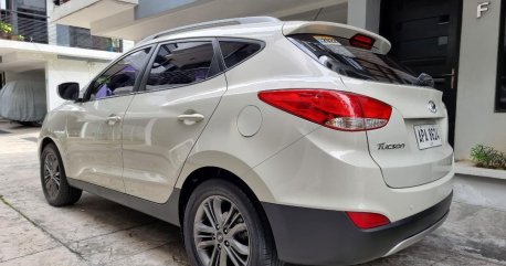 Sell White 2015 Hyundai Tucson in Quezon City