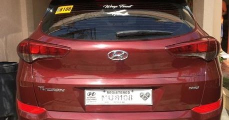 Red Hyundai Tucson 2018 for sale in Las Piñas