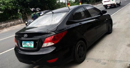 Black Hyundai Accent 2013 for sale in Caloocan