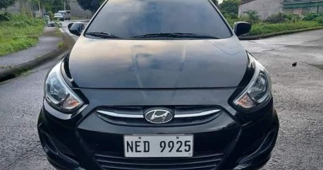 Selling Black Hyundai Accent 2019 in Lucena
