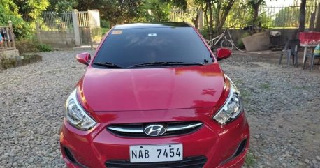 Selling Red Hyundai Accent 2016 in Caloocan