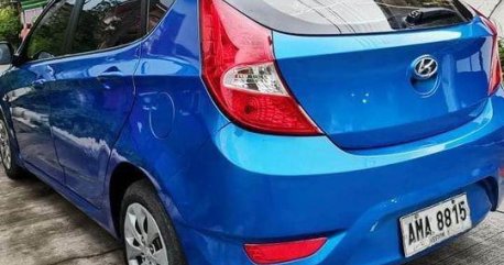 Blue Hyundai Accent 2015 for sale in Las Piñas