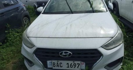 White Hyundai Accent 2020 for sale in Quezon 