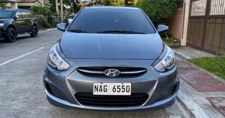 Grey Hyundai Accent 2017 for sale in Quezon City