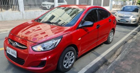 Red Hyundai Accent 2017 for sale in Pasig 