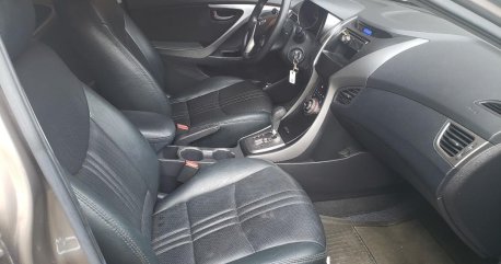 Grey Hyundai Elantra 2013 for sale in Automatic