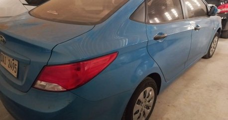 Blue Hyundai Accent 2018 for sale in Quezon