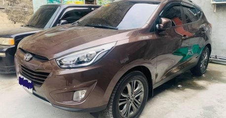 Brown Hyundai Tucson 2015 for sale in Manila