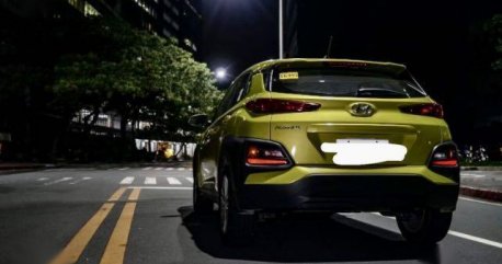 Yellow Hyundai Kona 2020 for sale in Automatic