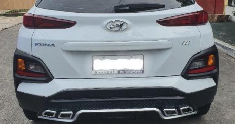 White Hyundai KONA 2019 for sale in Manila