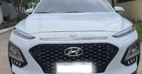 White Hyundai KONA 2019 for sale in Manila