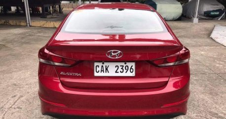 Red Hyundai Elantra 2018 for sale in Manila