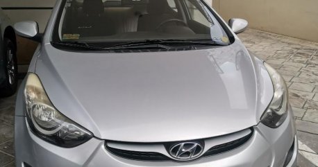 Silver Hyundai Elantra 2012 for sale in Automatic