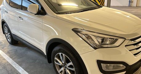 Selling White 2017 Hyundai Santa Fe in Malay