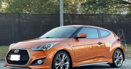 Selling Orange Hyundai Veloster 2018 in Las Piñas