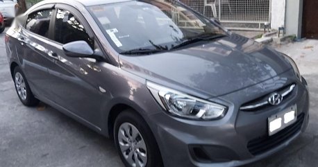 Silver Hyundai Accent 2016 for sale in Paranaque 