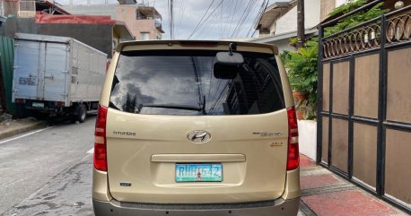 Golden Hyundai Starex 2009 for sale in Quezon