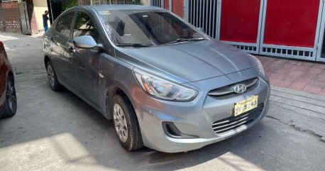 Silver Hyundai Accent 2018 for sale in Automatic