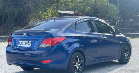 Sell Blue 2016 Hyundai Accent in Parañaque