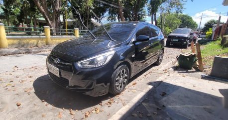 Black Hyundai Accent 2016 for sale in Las Piñas