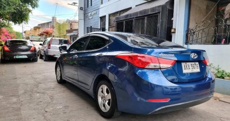 Blue Hyundai Elantra 2014 for sale in Makati