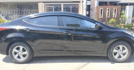Black Hyundai Elantra 2014 for sale in Caloocan