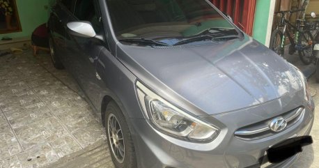 Grey Hyundai Accent 2017 for sale in Automatic