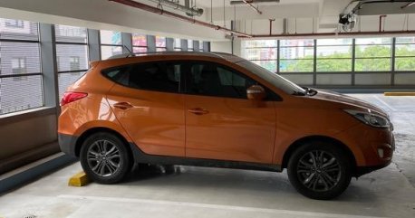 Orange Hyundai Tucson 2014 for sale in Automatic