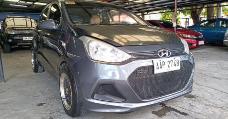 Sell Grey 2014 Hyundai Grand i10 in Las Piñas